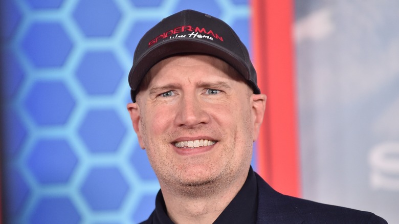 Kevin Feige smiles