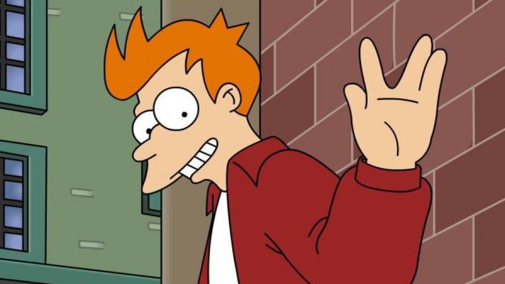 Futurama Fry posing