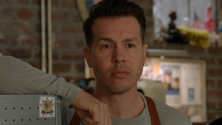 Antonio Dawson leaning