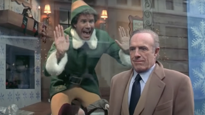 James Caan and Will Ferrell in Elf