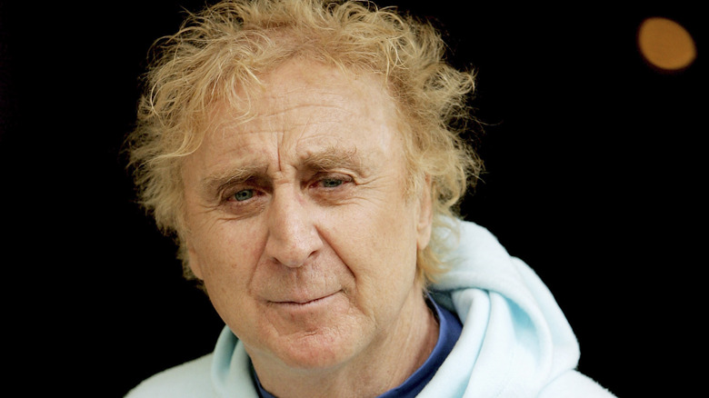 Gene Wilder looks contemplative