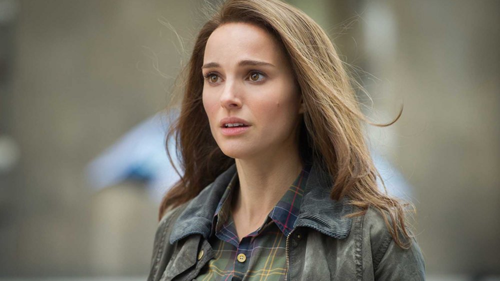 Natalie Portman as Jane Foster before becoming Thor