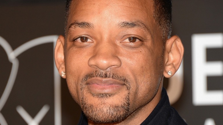 Will Smith looking serious