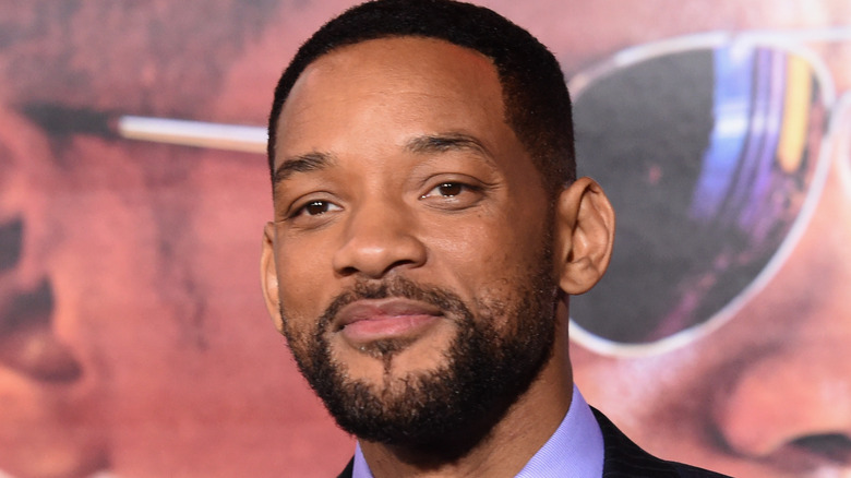 Will Smith smirking