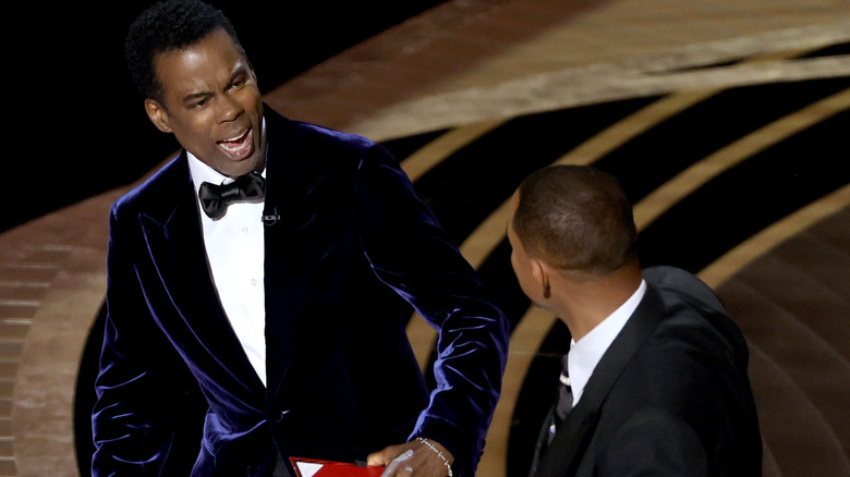 Chris Rock and Will Smith at the Oscars