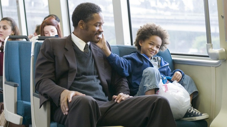 Will and Jaden Smith in Pursuit of Happyness