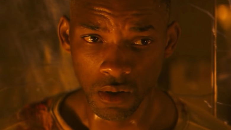 Will Smith in alternate I Am Legend ending