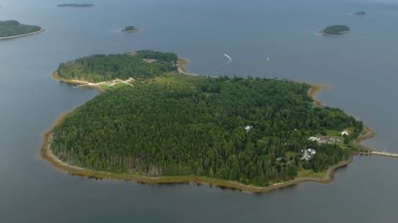 Oak Island from "The Curse of Oak Island"