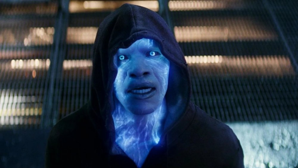 Jamie Foxx as Electro in The Amazing Spider-Man 2