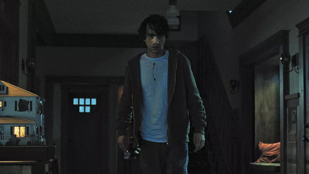 Alex Wolff with bloody nose in Hereditary