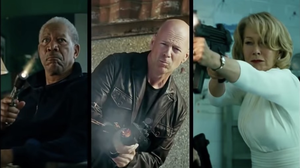 Morgan Freeman, Bruce Willis, and Helen Mirren in Red trailer