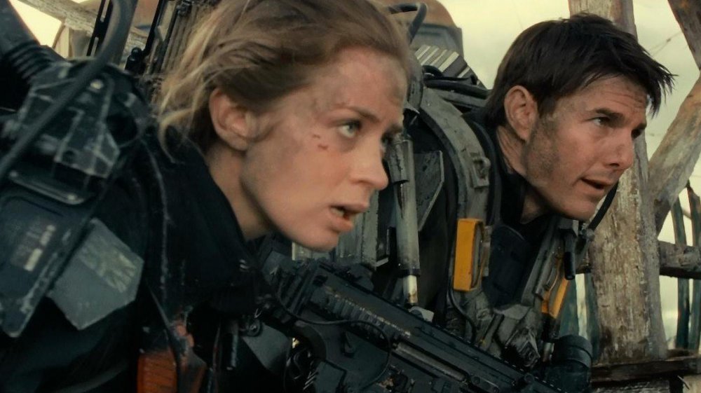 Tom Cruise and Emily Blunt in Edge of Tomorrow