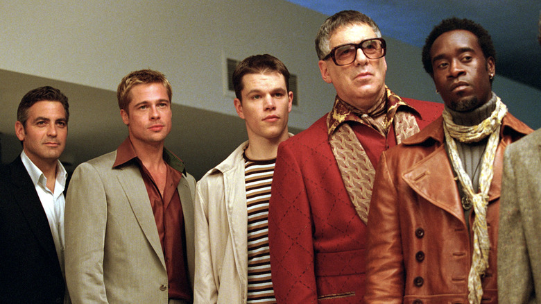 Danny Ocean, Rusty Ryan, Linus, Reuben, and Basher