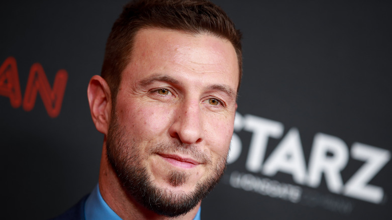 Pablo Schreiber on the red carpet