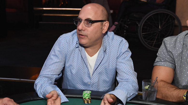 Willie Garson playing poker