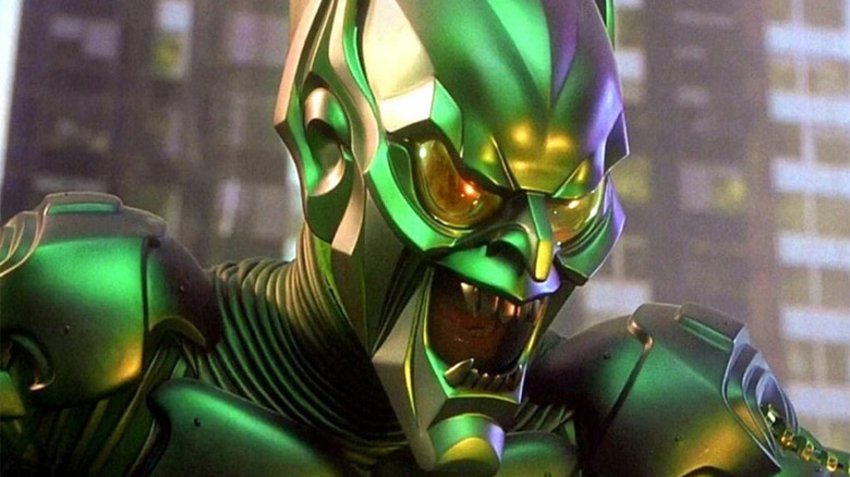 Green Goblin in costume