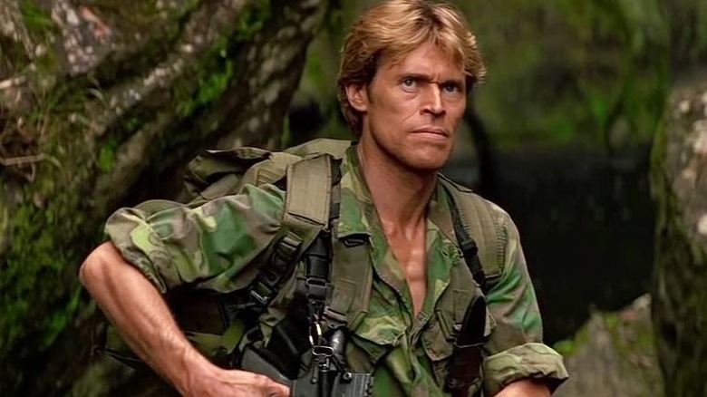 Willem Dafoe in the jungle