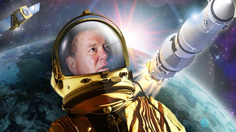 Cover of William Shatner album "Seeking Major Tom"