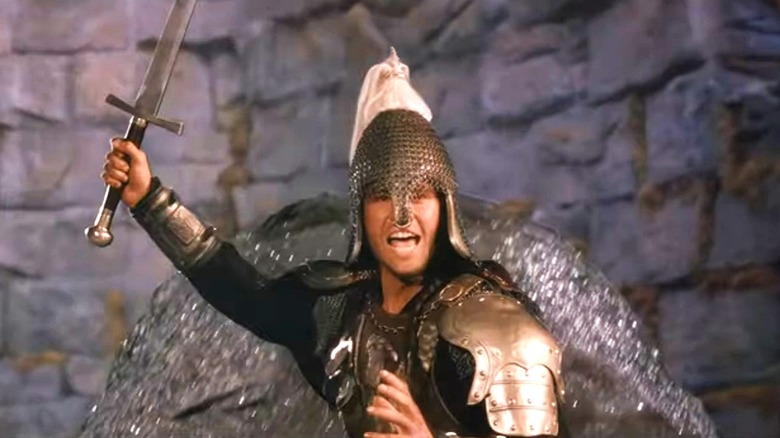 Val Kilmer wearing armor in Willow