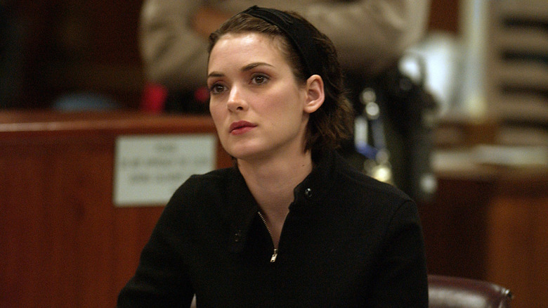 Winona Ryder in court