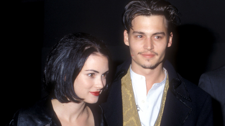 Winona Ryder and Johnny Depp