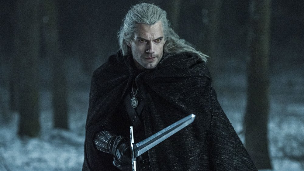 Henry Cavill as Geralt on The Witcher