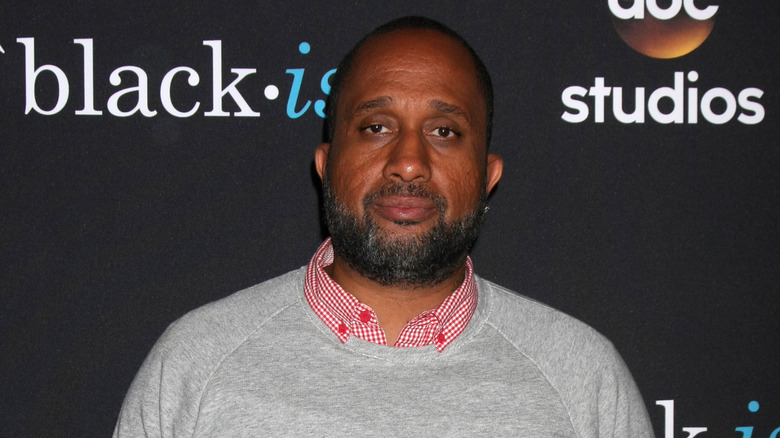 Kenya Barris at smiling