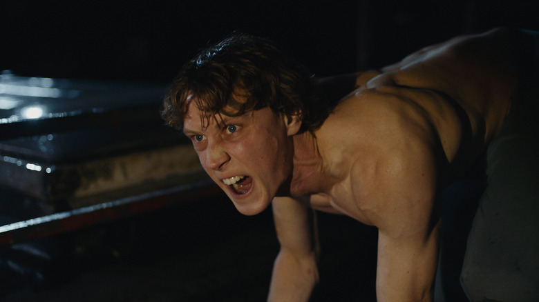 George MacKay snarls and prowls