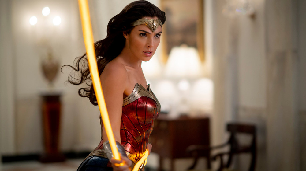 Gal Gadot as Wonder Woman in Wonder Woman 1984