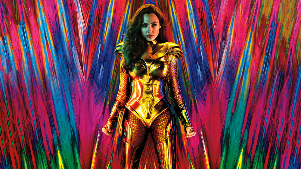 Wonder Woman in golden armor