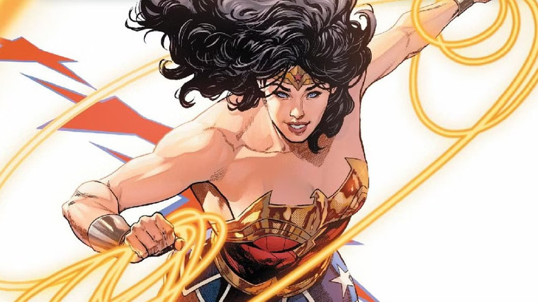 Wonder Woman with lasso