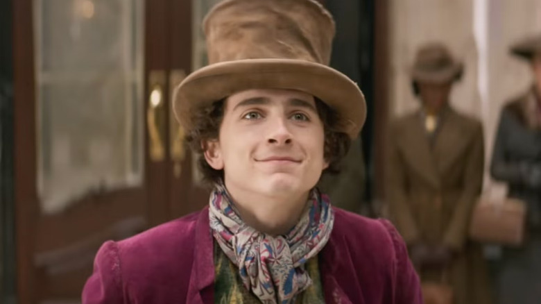 Willy Wonka smirking