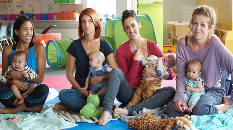 The Workin' Moms with babies