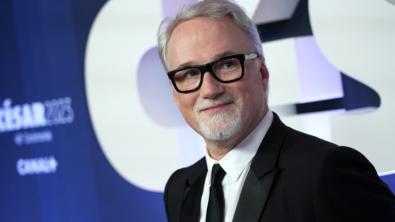 David Fincher smiling