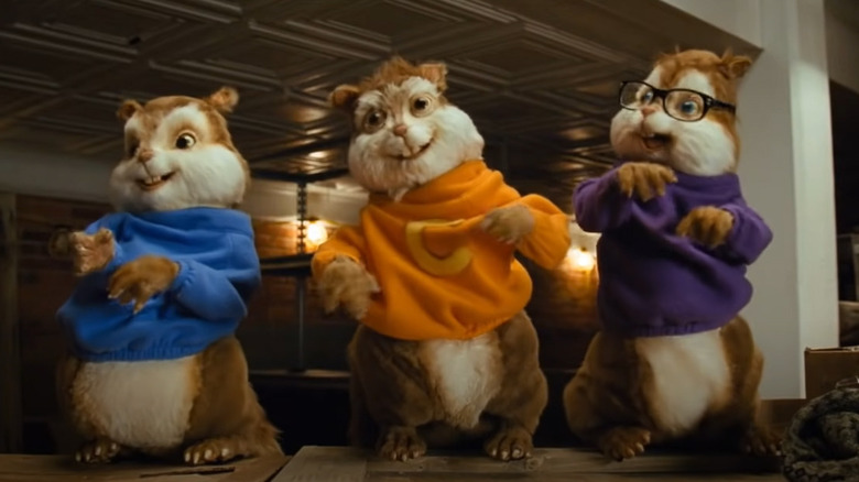 Demonic chipmunks from Disaster Movie