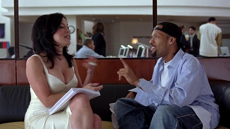 Jennifer Tilly talks to Redman