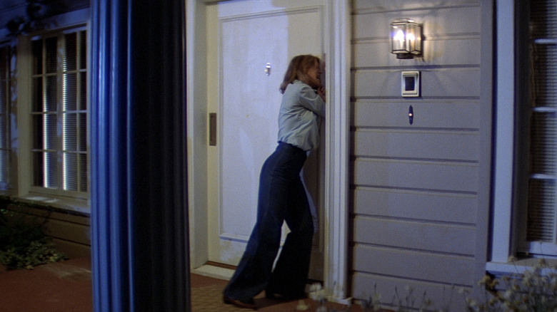 Laurie Strode screaming