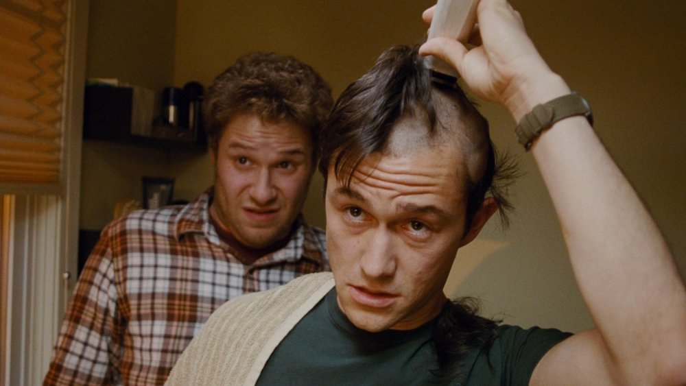 Joseph Gordon-Levitt and Seth Rogen in 50/50