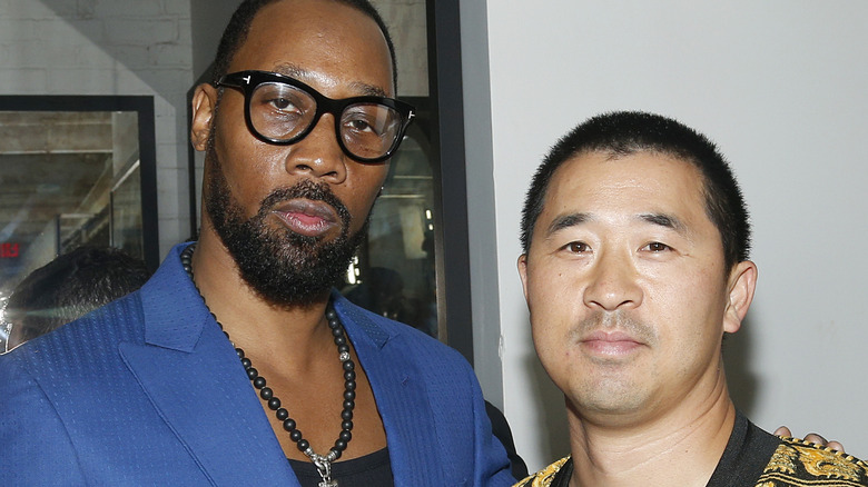 RZA and Alex Tse at Wu-Tang An American Saga event