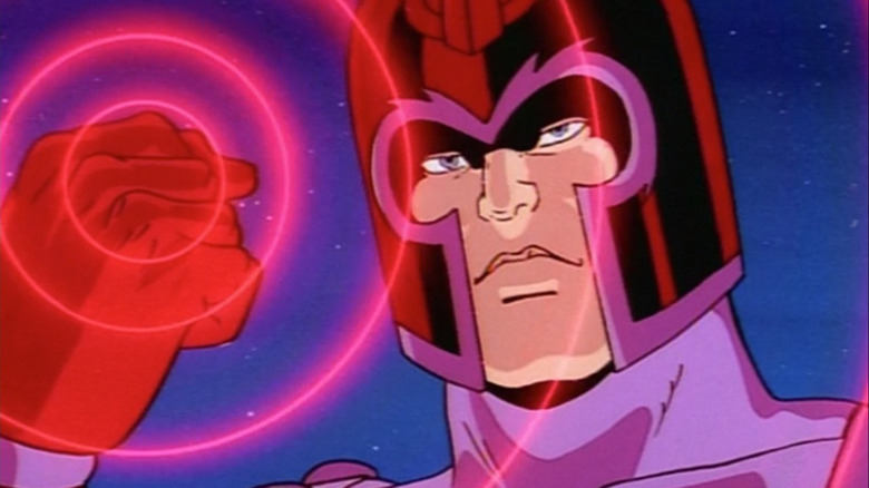 Magneto clenching fist