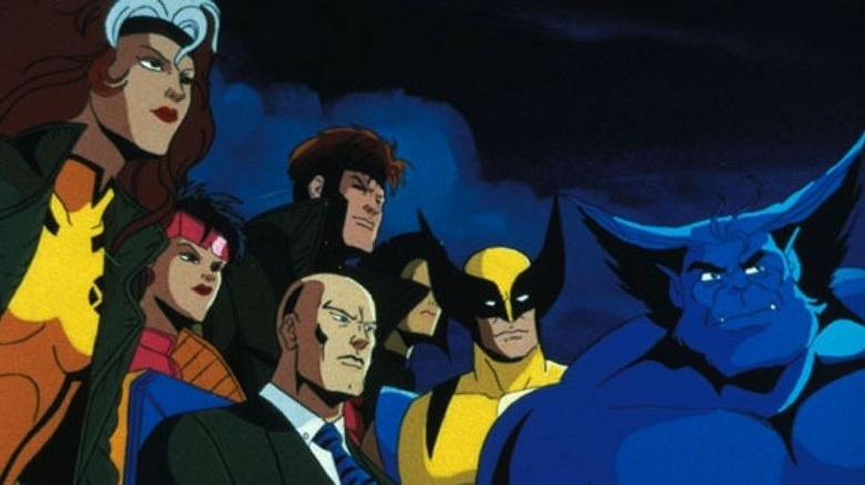 The main cast in X-Men: The Animated Series