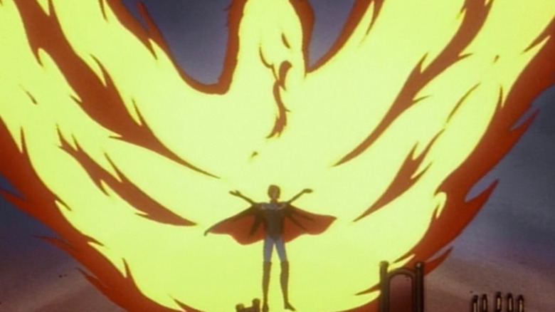 Jean possessed by Phoenix Force