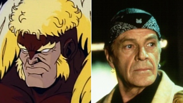 The animated Sabretooth / Don Francks looking away