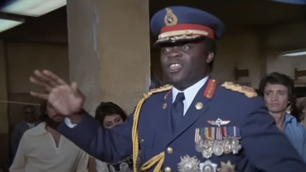 Idi Amin gesturing