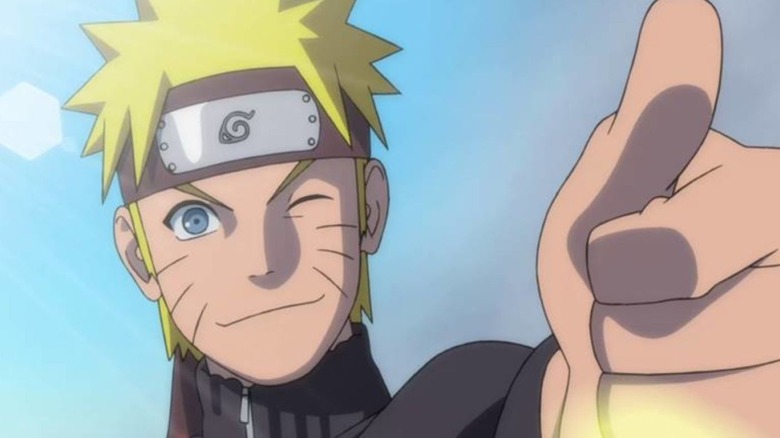 Naruto giving a thumbs-up