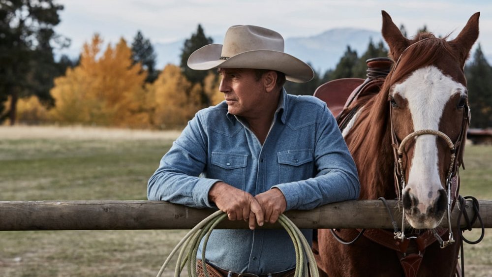 Kevin Costner as John Dutton on Yellowstone