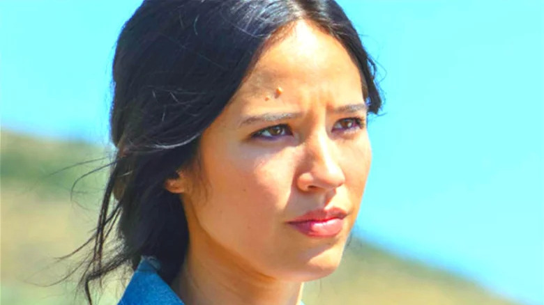 Kelsey Asbille as Monica Dutton in Yellowstone