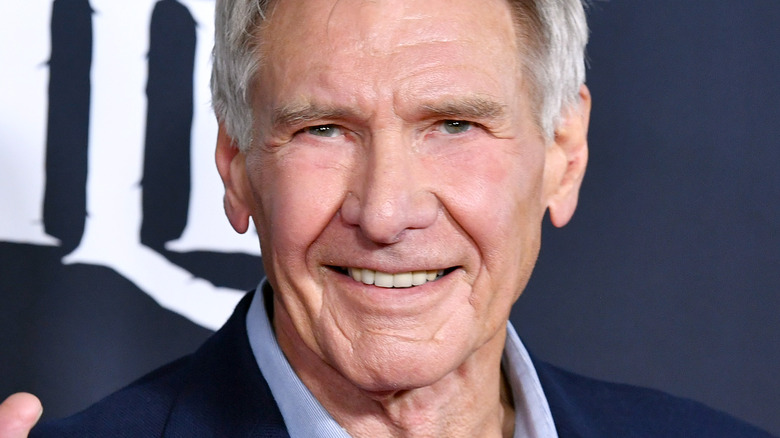 Harrison Ford smiling