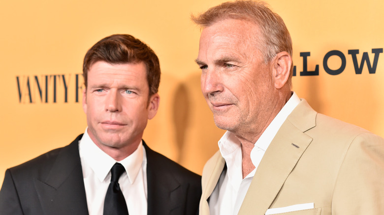 Taylor Sheridan and Kevin Costner