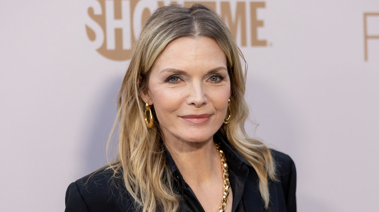 Michelle Pfeiffer smiling